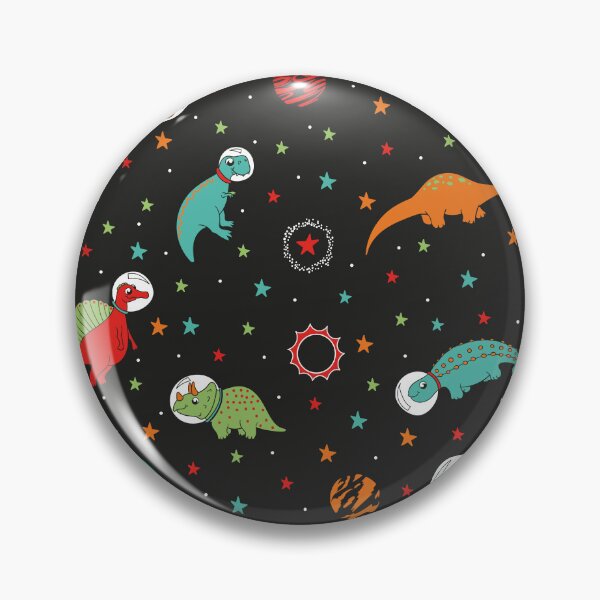 Item preview, Space Dino Pattern designed and sold by The Love Quill.