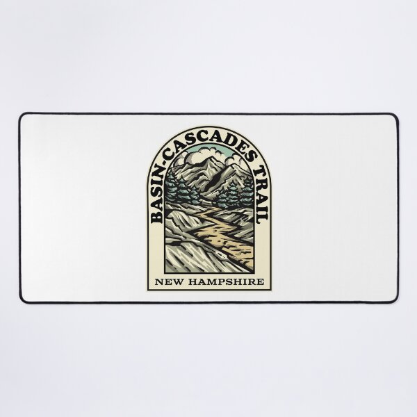Item preview, Basin Cascades Trail New Hampshire hiking backpacking trail designed and sold by HalpinDesign.