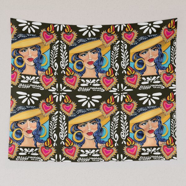 Item preview, Mexican Art (Sombrero Love)  designed and sold by TinaSalazar.