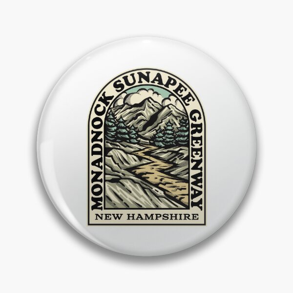 Item preview, Monadnock Sunapee Greenway New Hampshire hiking backpacking trail designed and sold by HalpinDesign.