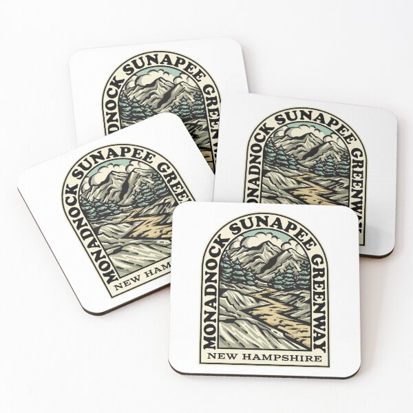 Item preview, Monadnock Sunapee Greenway New Hampshire hiking backpacking trail designed and sold by HalpinDesign.
