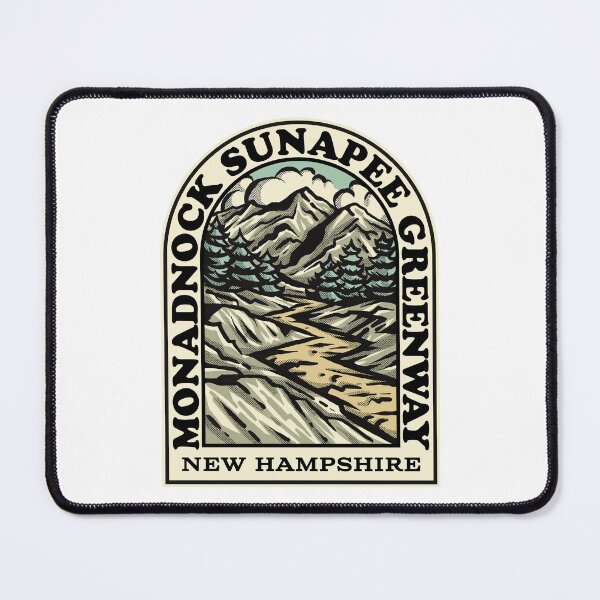 Item preview, Monadnock Sunapee Greenway New Hampshire hiking backpacking trail designed and sold by HalpinDesign.