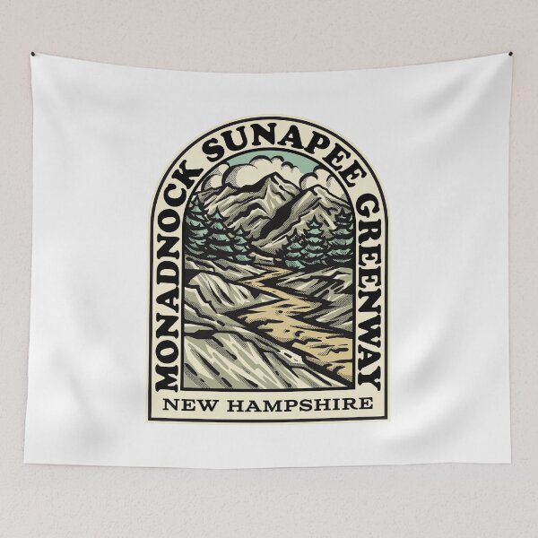 Item preview, Monadnock Sunapee Greenway New Hampshire hiking backpacking trail designed and sold by HalpinDesign.