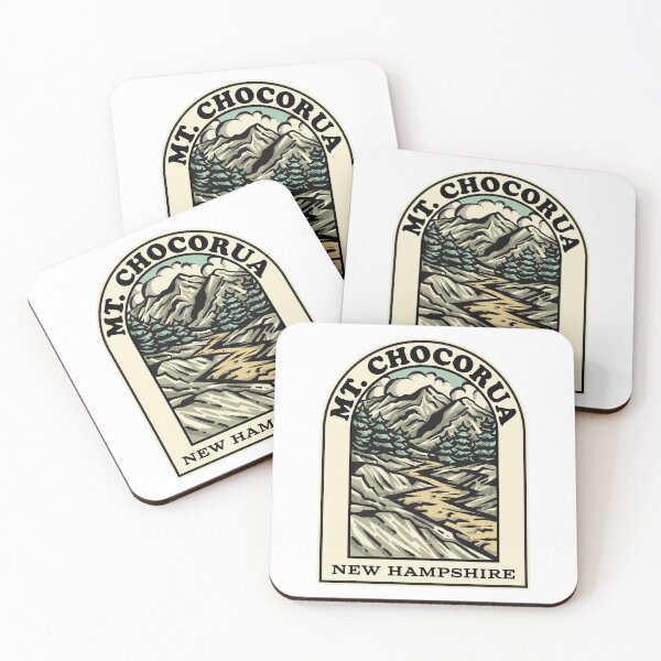 Item preview, Mt Chocorua New Hampshire hiking backpacking trail designed and sold by HalpinDesign.