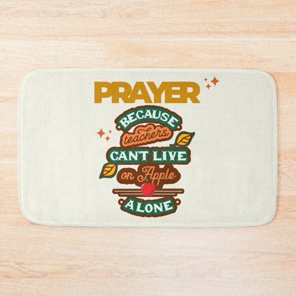 Item preview, Prayer, Because Teachers Can't Live on Apple Alone - Crème and Gold designed and sold by TheReporter1.