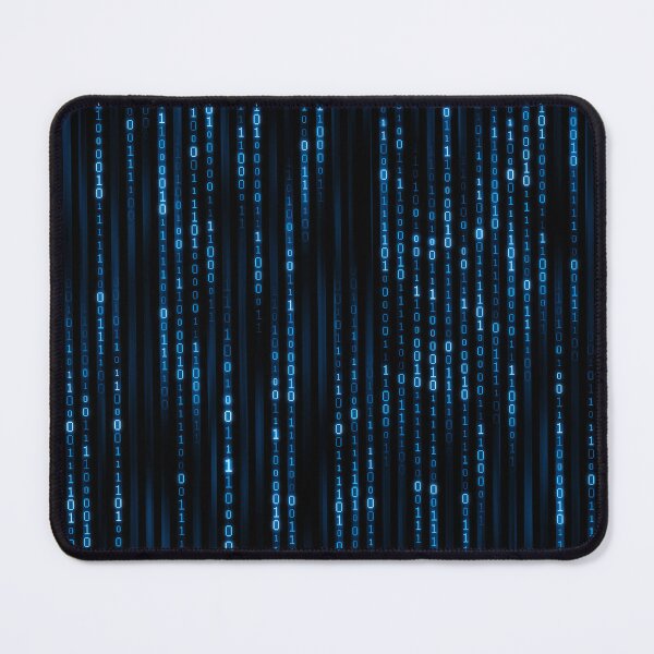 Item preview, Bright Blue 1's & 0's Binary Code designed and sold by alderblight.