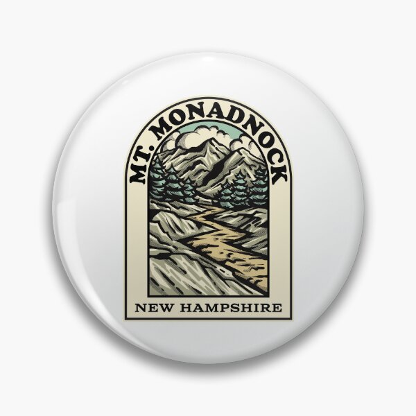 Item preview, Mt Monadnock New Hampshire hiking backpacking trail designed and sold by HalpinDesign.