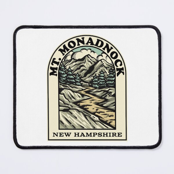 Item preview, Mt Monadnock New Hampshire hiking backpacking trail designed and sold by HalpinDesign.