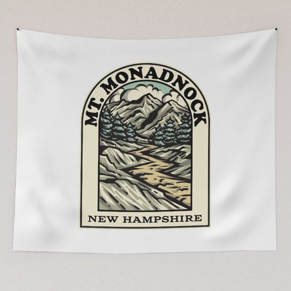 Item preview, Mt Monadnock New Hampshire hiking backpacking trail designed and sold by HalpinDesign.