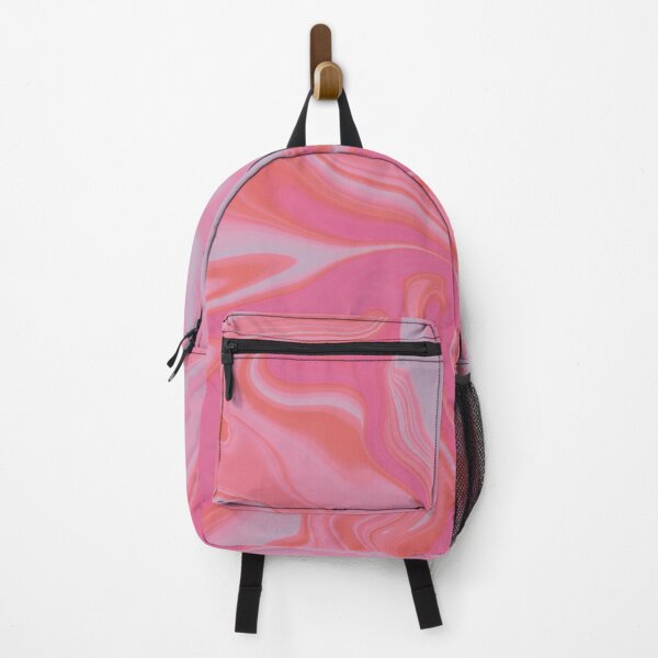Item preview, Hot Summer Pink Orange Marble designed and sold by Lucky-Town-Art.
