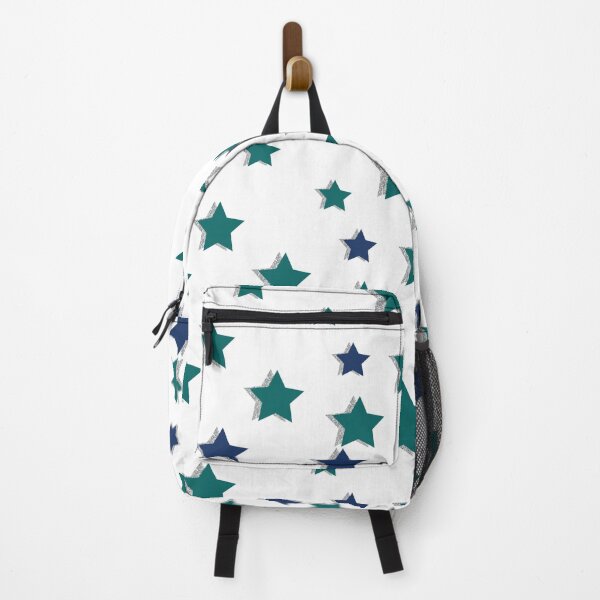 Item preview, Teal & Navy Sparkle Stars designed and sold by nataliearttt.