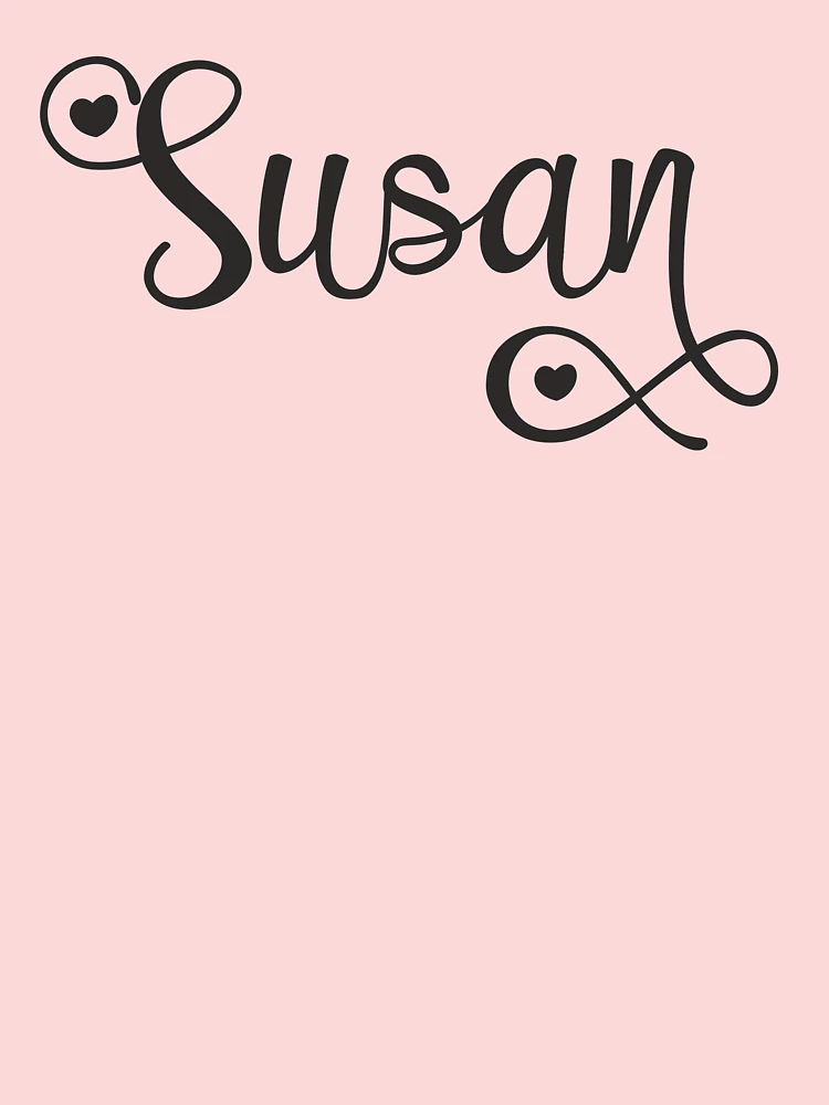  Special Handwriting English Name SUSAN New Year Festival  Greeting Card Bless Message Present : Office Products