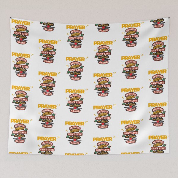 Item preview, Prayer, Because Teachers Can't Live on Apple Alone - White and Yellow designed and sold by TheReporter1.