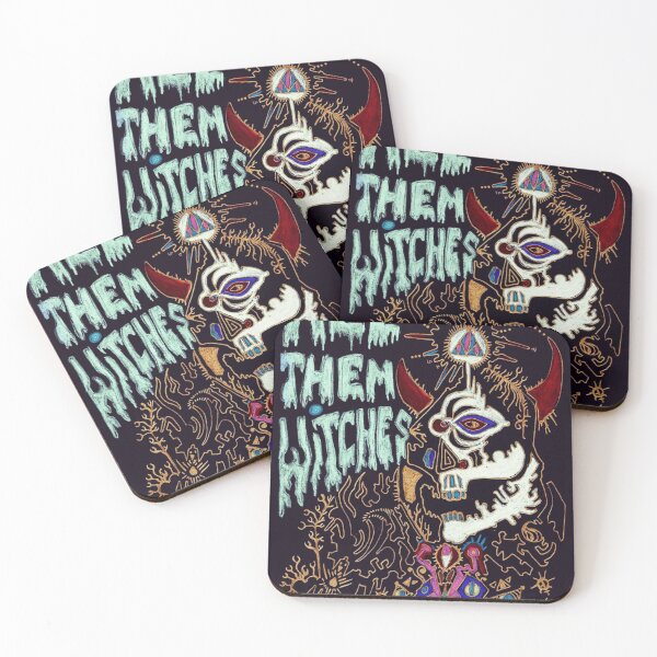 Item preview, All them witches  ATW colorful skull design Classic T-Shirt designed and sold by MelanieBax.