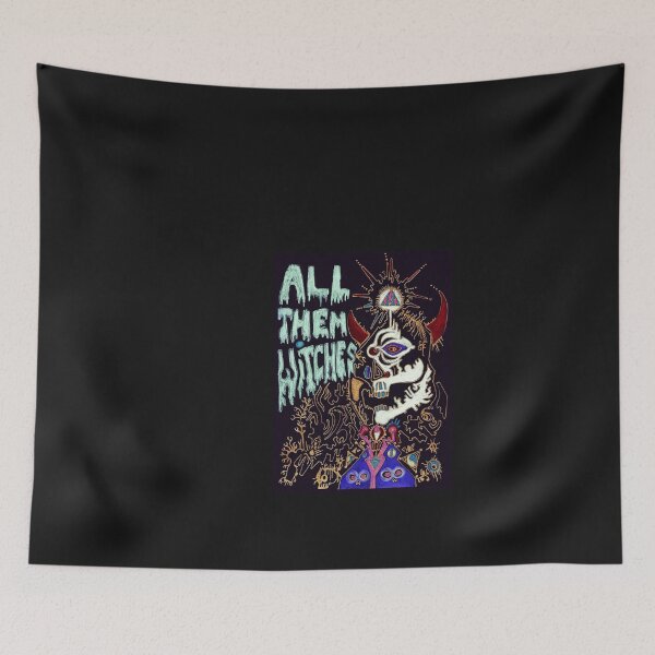 Item preview, All them witches  ATW colorful skull design Classic T-Shirt designed and sold by MelanieBax.