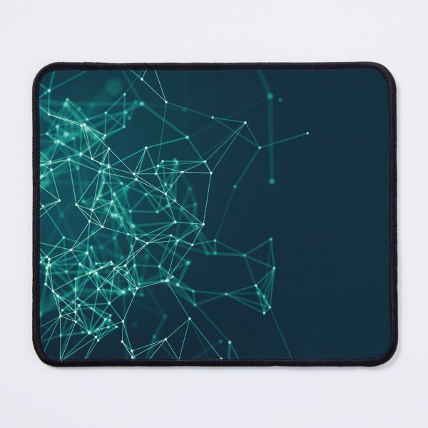 Artikelvorschau, Futuristic Blue Green Cyber Network entworfen und verkauft von alderblight.