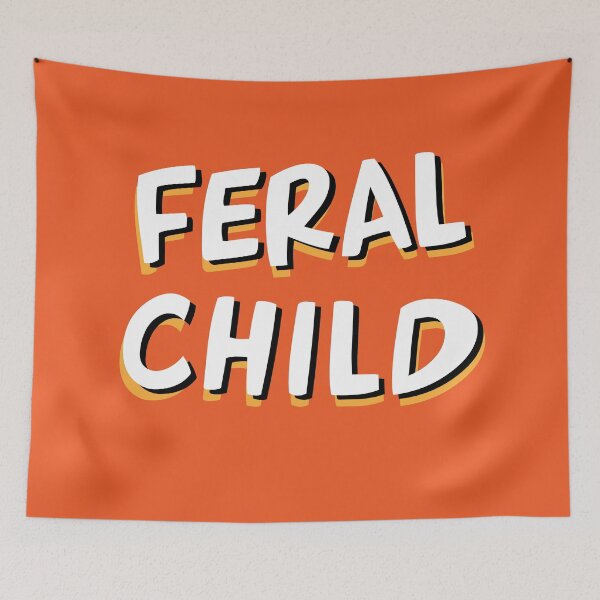Item preview, i am feral | feral child funny designed and sold by Grafik0.