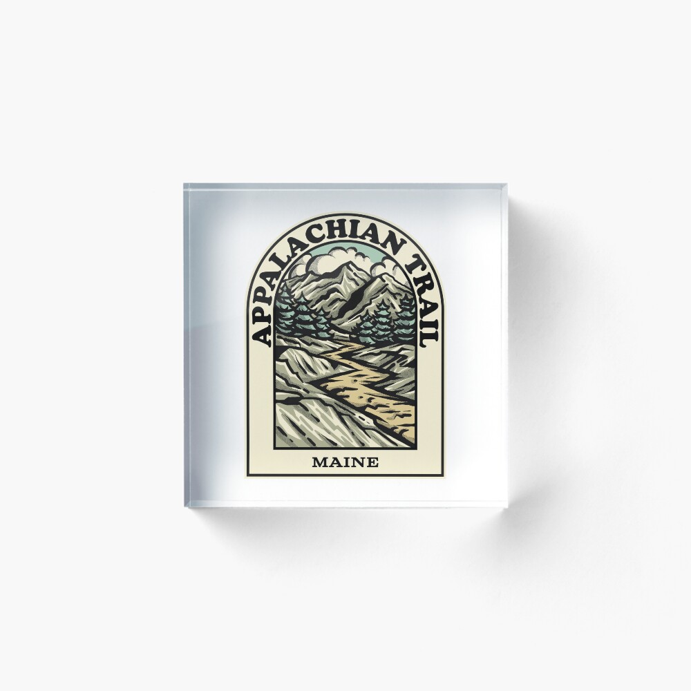 Vista previa del artículo con la obra «Bloque acrílico», diseñado y vendido por HalpinDesign.