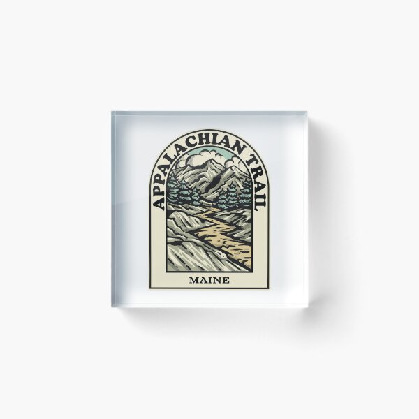 Aperçu de l'œuvre Appalachian Trail Maine hiking backpacking trail créée et vendue par HalpinDesign.