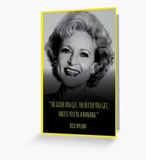 The Golden Girls - Rose - Birthday Card Greeting Card