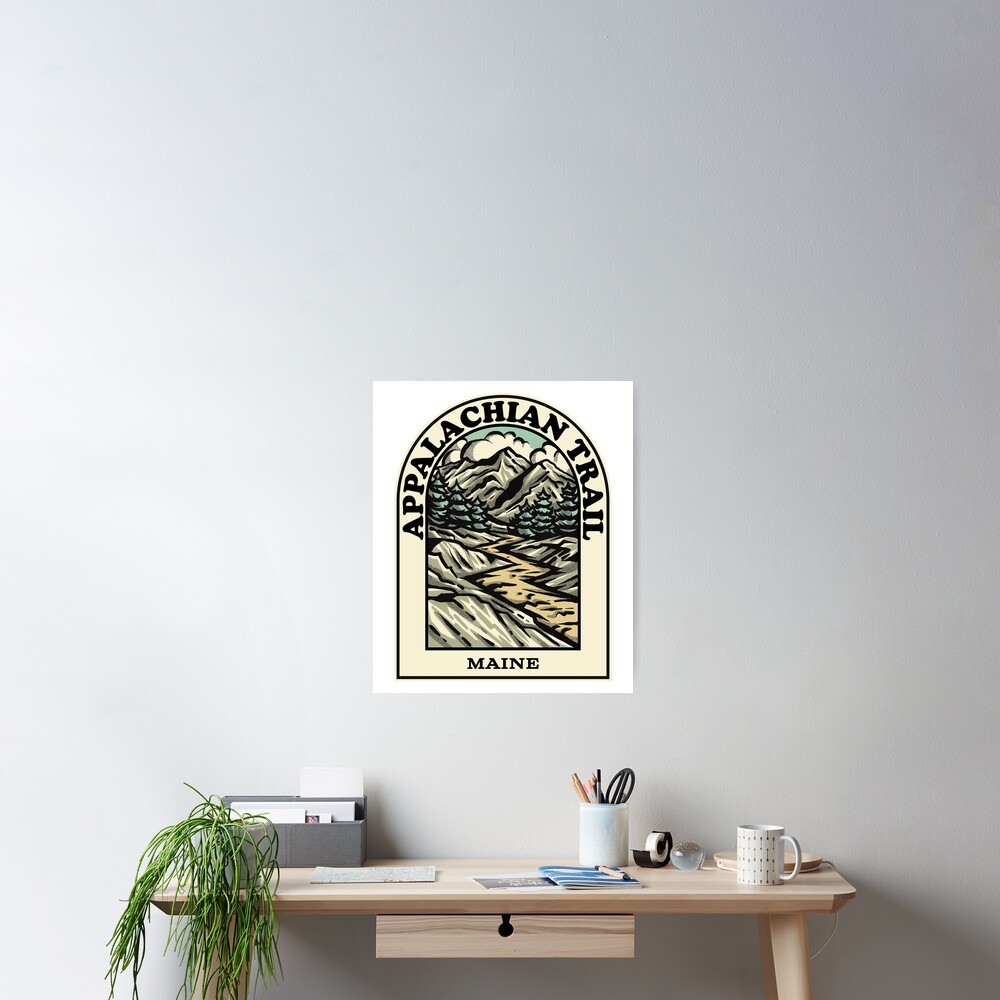 Vista previa del artículo con la obra «Póster», diseñado y vendido por HalpinDesign.