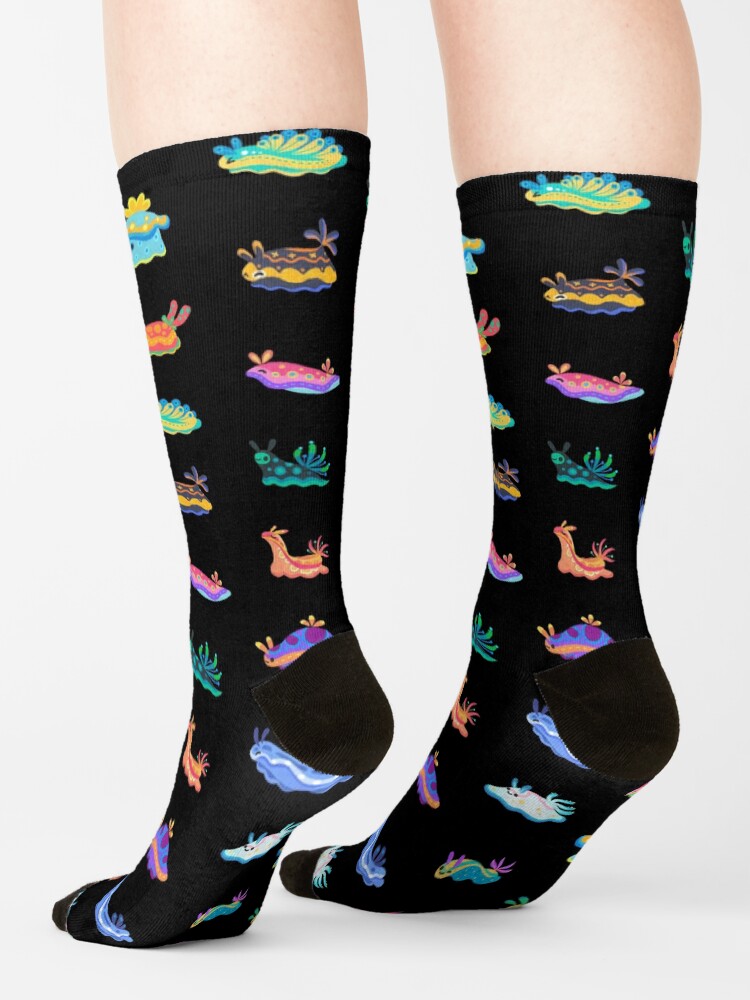 Sea slug - black Socks