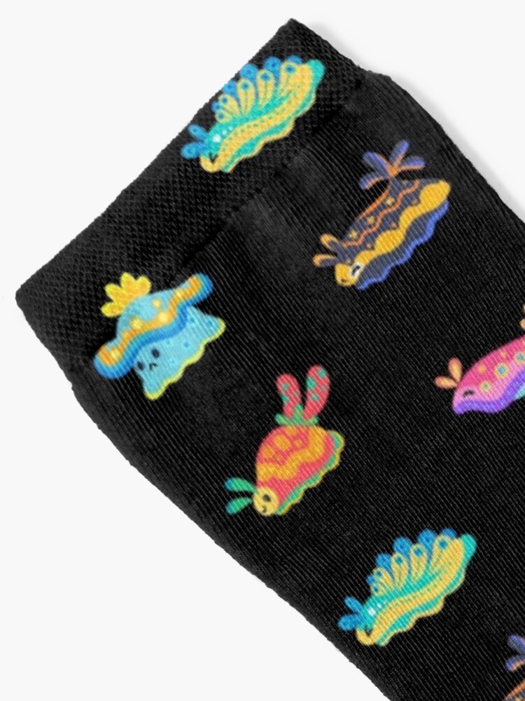Sea slug - black Socks