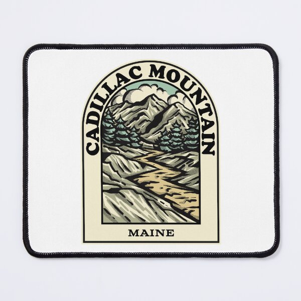 Item preview, Cadillac Mountain Maine hiking backpacking trail designed and sold by HalpinDesign.