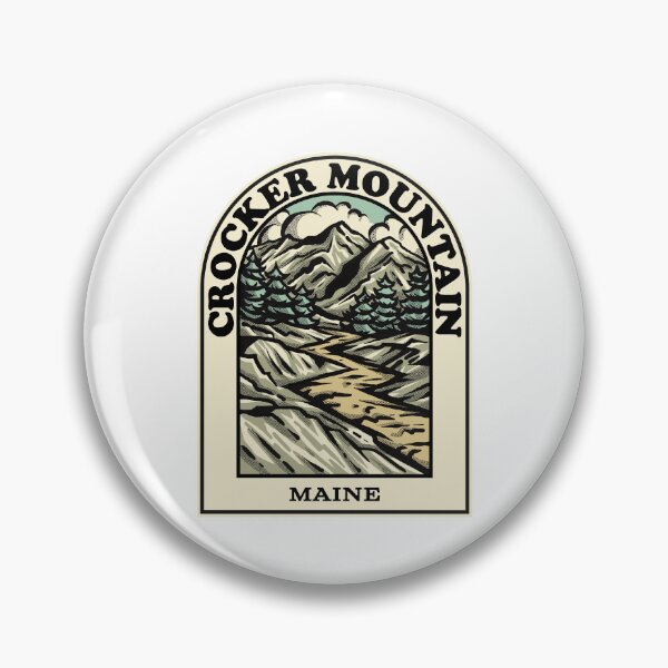 Artikelvorschau, Crocker Mountain Maine hiking backpacking trail entworfen und verkauft von HalpinDesign.