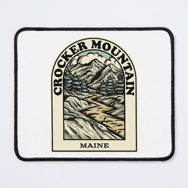 Aperçu de l'œuvre Crocker Mountain Maine hiking backpacking trail créée et vendue par HalpinDesign.