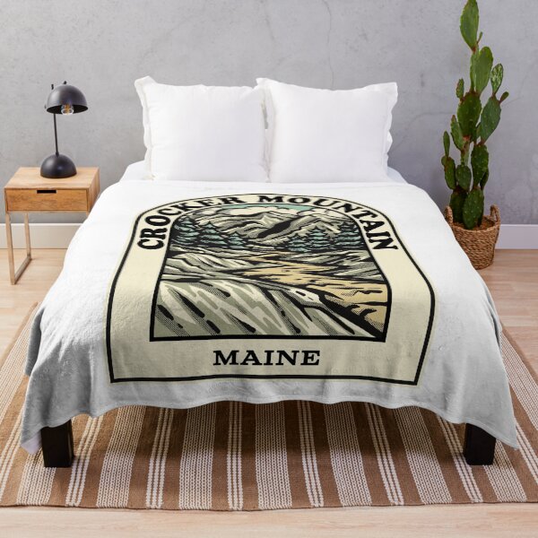 Item preview, Crocker Mountain Maine hiking backpacking trail designed and sold by HalpinDesign.