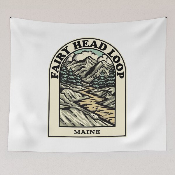 Item preview, Fairy Head Loop Maine hiking backpacking trail designed and sold by HalpinDesign.