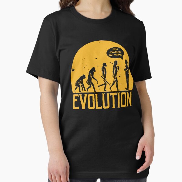Item preview, Evolution Stop Following Me, Evolutionism Stop Following Me Freakers, Evolution Stop Following Me I’m Lost Too, Sarcastic Humor Evolution designed and sold by Quotesigner.