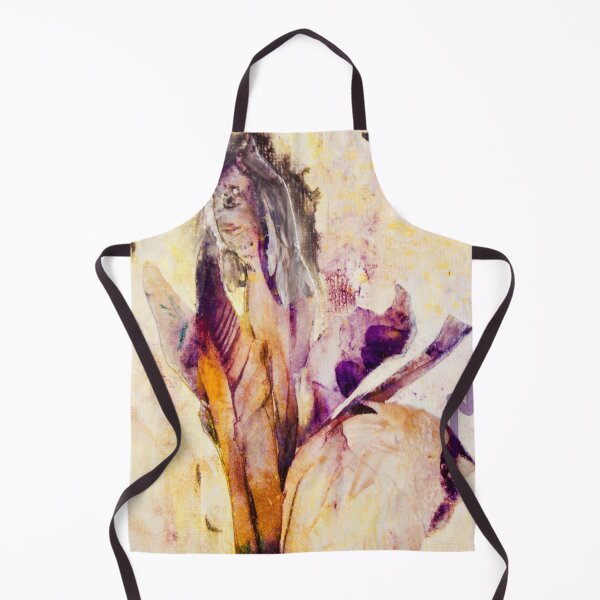 Item preview, Late Bloomer Flower Introspective Abstract designed and sold by Marianne Madson.