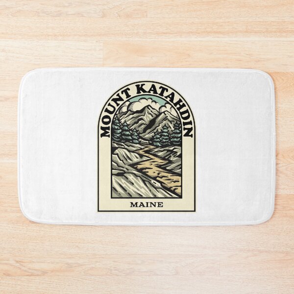 Item preview, Mount Katahdin Maine hiking backpacking trail designed and sold by HalpinDesign.