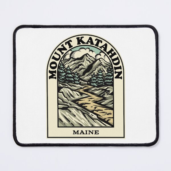 Item preview, Mount Katahdin Maine hiking backpacking trail designed and sold by HalpinDesign.