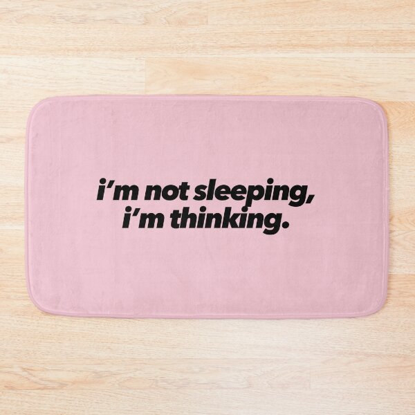 Item preview, I'm Not Sleeping, I'm Thinking designed and sold by The Ambitious Women Club.