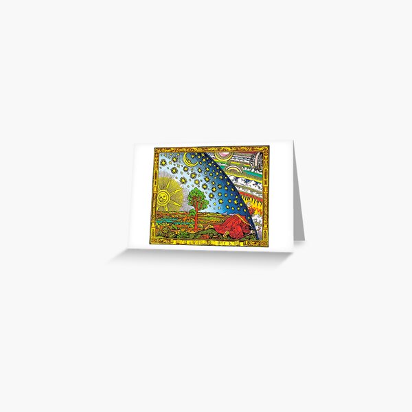Artikel-Vorschau von Flammarion-Gravur in Farbe, designt und verkauft von christinamorana.