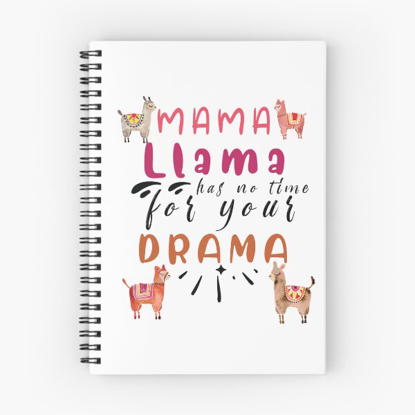 Item preview, Funny Mother's day Quotes Mama llama Has No Time Your Drama cute TSHIRTgift llama lovers designed and sold by GhostAmine.