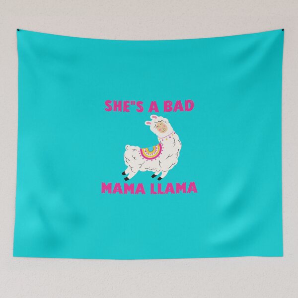 Item preview, She's A Bad Mama Llama designed and sold by MrTsTshirts.