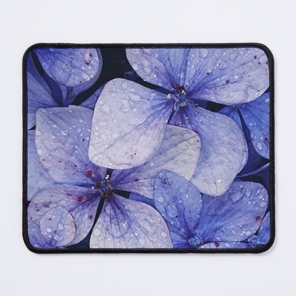 Item preview, Purple blue flowers designed and sold by Wavytarot.