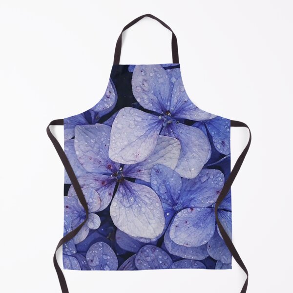 Item preview, Purple blue flowers designed and sold by Wavytarot.