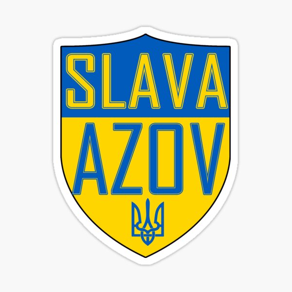 SLAVA AZOV Sticker