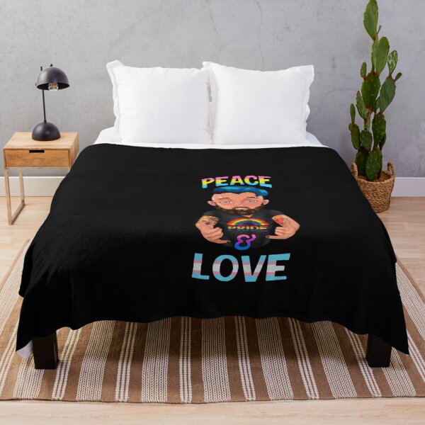 Item preview, Peace and Love Classic T-Shirt designed and sold by DanaSchreiner.