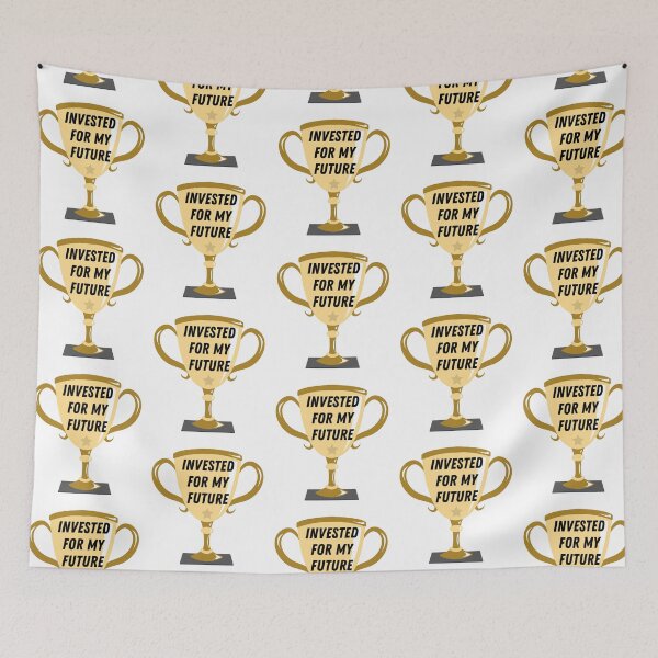 Item preview, Trophy: invested for my future  designed and sold by ThoughtJumble.
