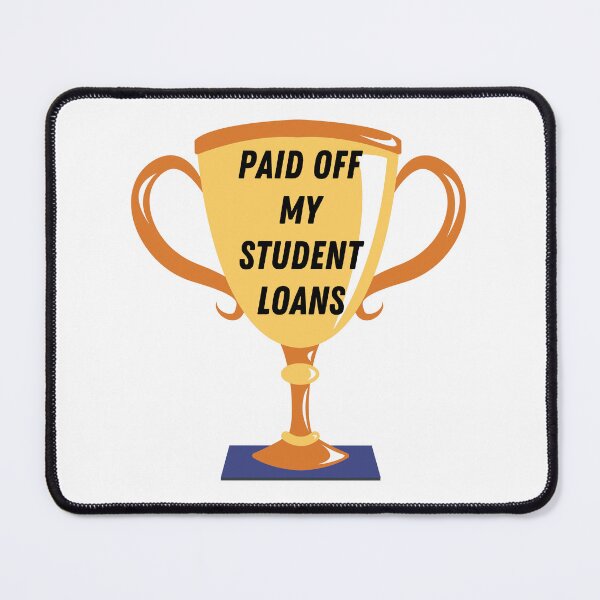 Item preview, Trophy: paid off my student loans designed and sold by ThoughtJumble.