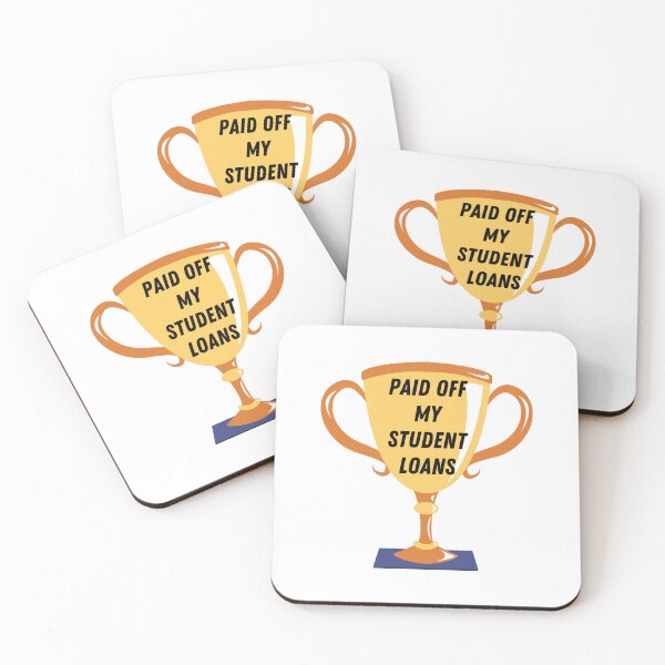 Item preview, Trophy: paid off my student loans designed and sold by ThoughtJumble.