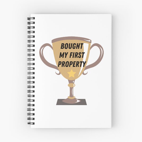 Item preview, Trophy: bought my first property designed and sold by ThoughtJumble.