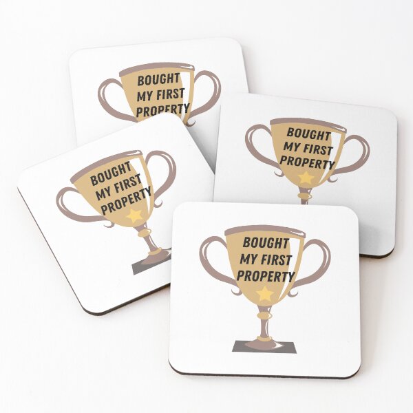 Item preview, Trophy: bought my first property designed and sold by ThoughtJumble.