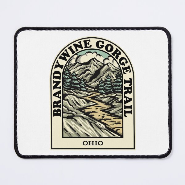 Item preview, Brandywine Gorge Trail Ohio hiking backpacking trail designed and sold by HalpinDesign.